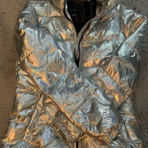 Forever 21 holographic puffer